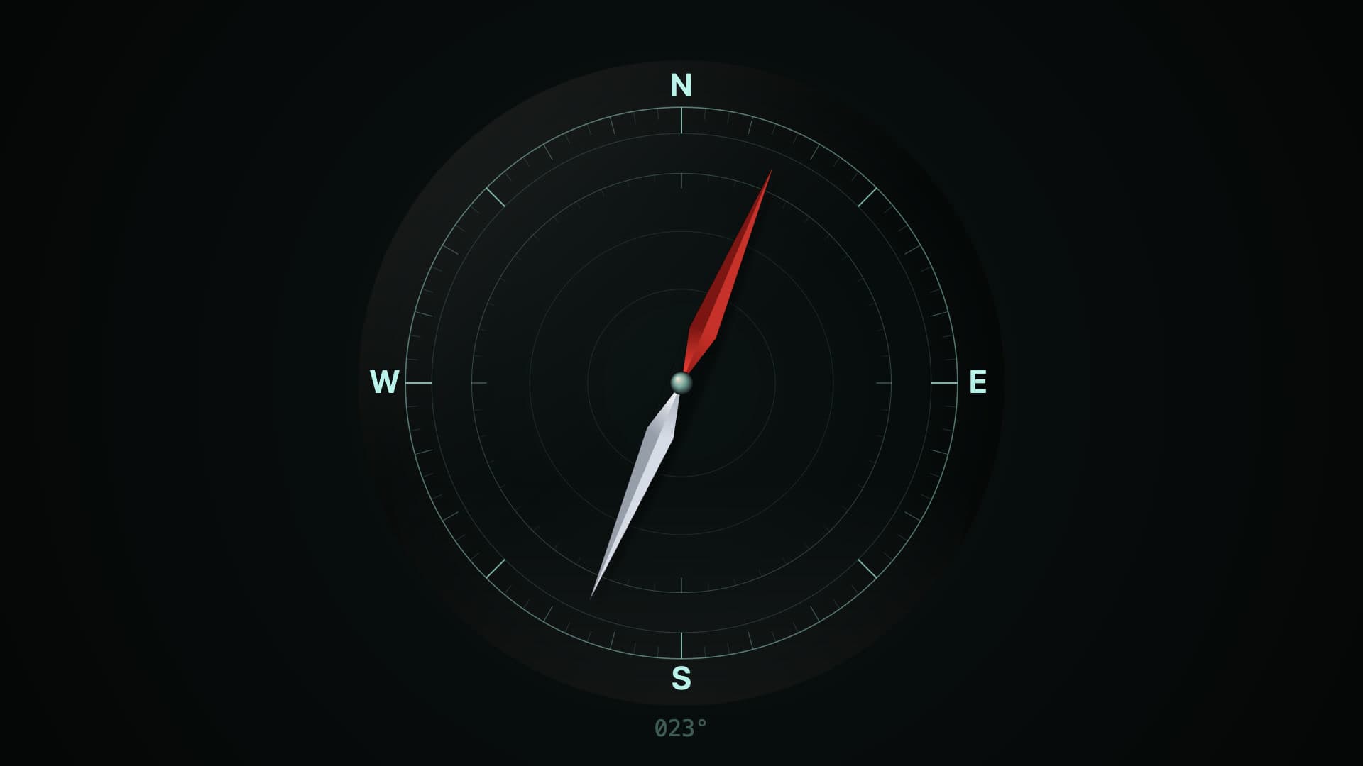 Compass Drift live wallpaper preview