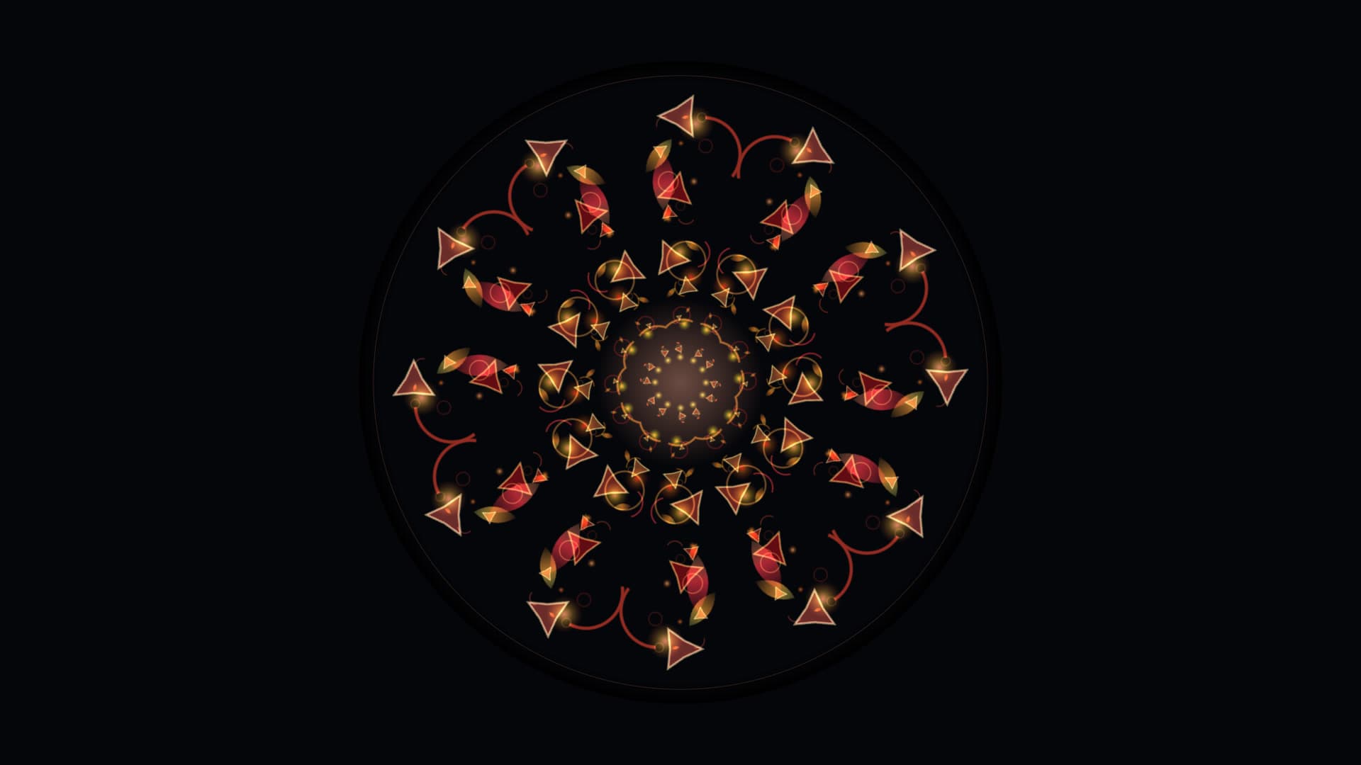 Kaleidoscope live wallpaper preview