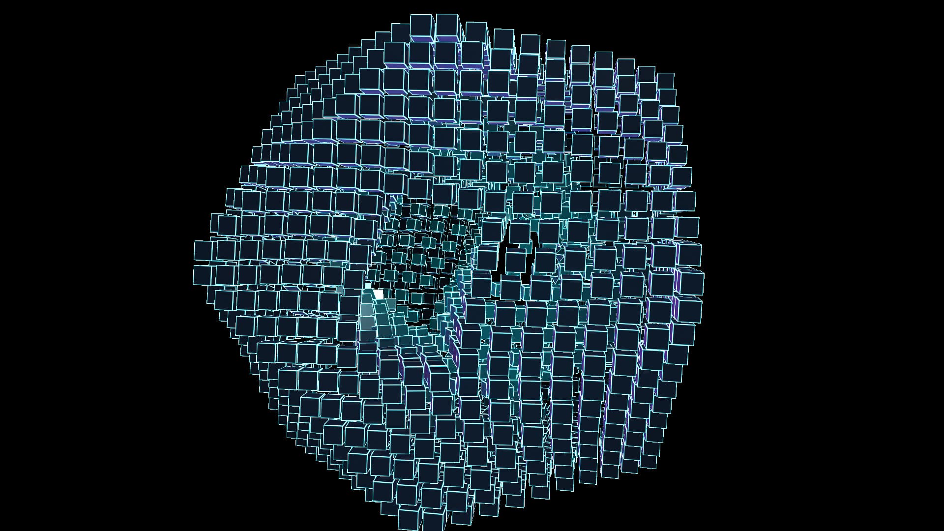 Voxel Construct Matrix live wallpaper preview